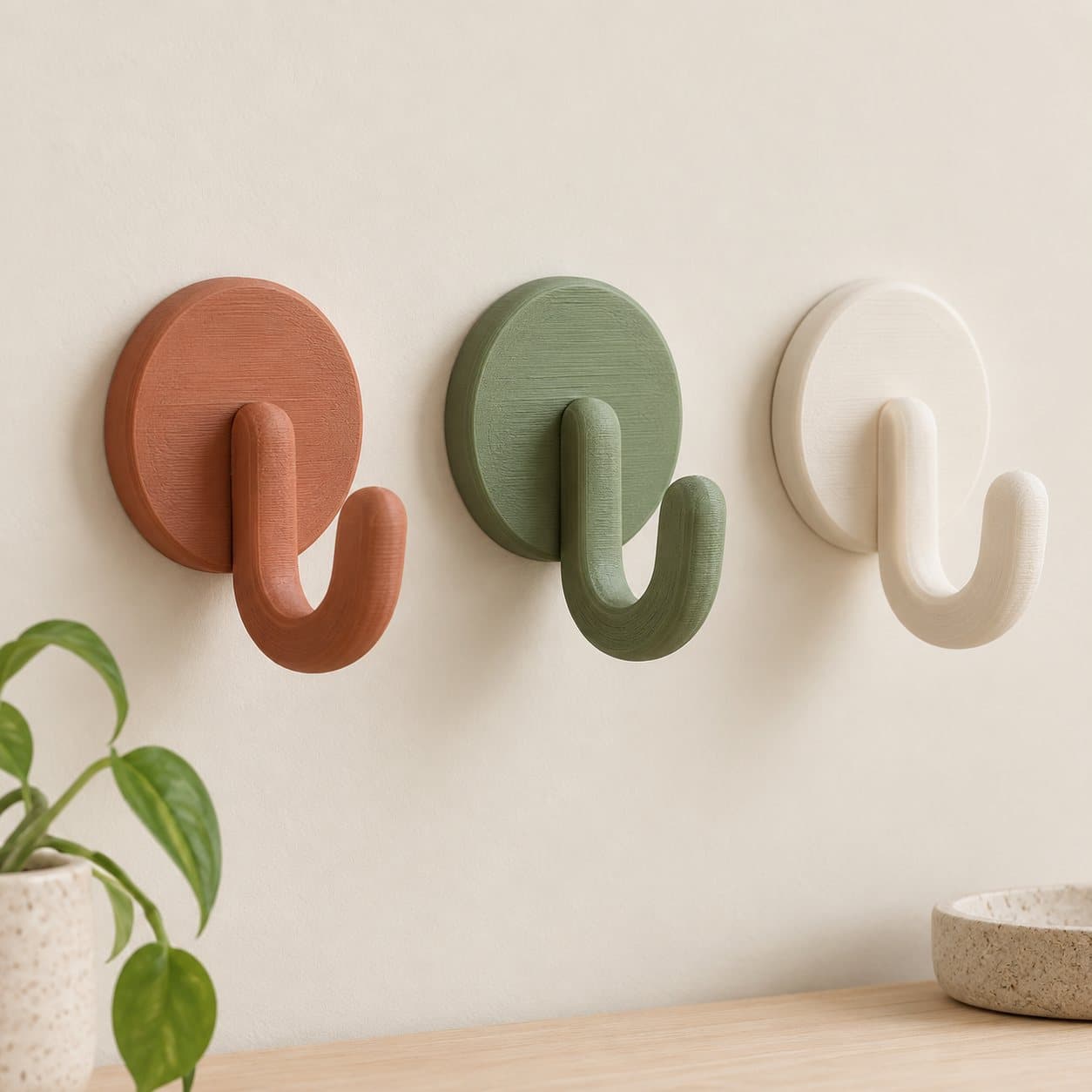 Ganchos de pared