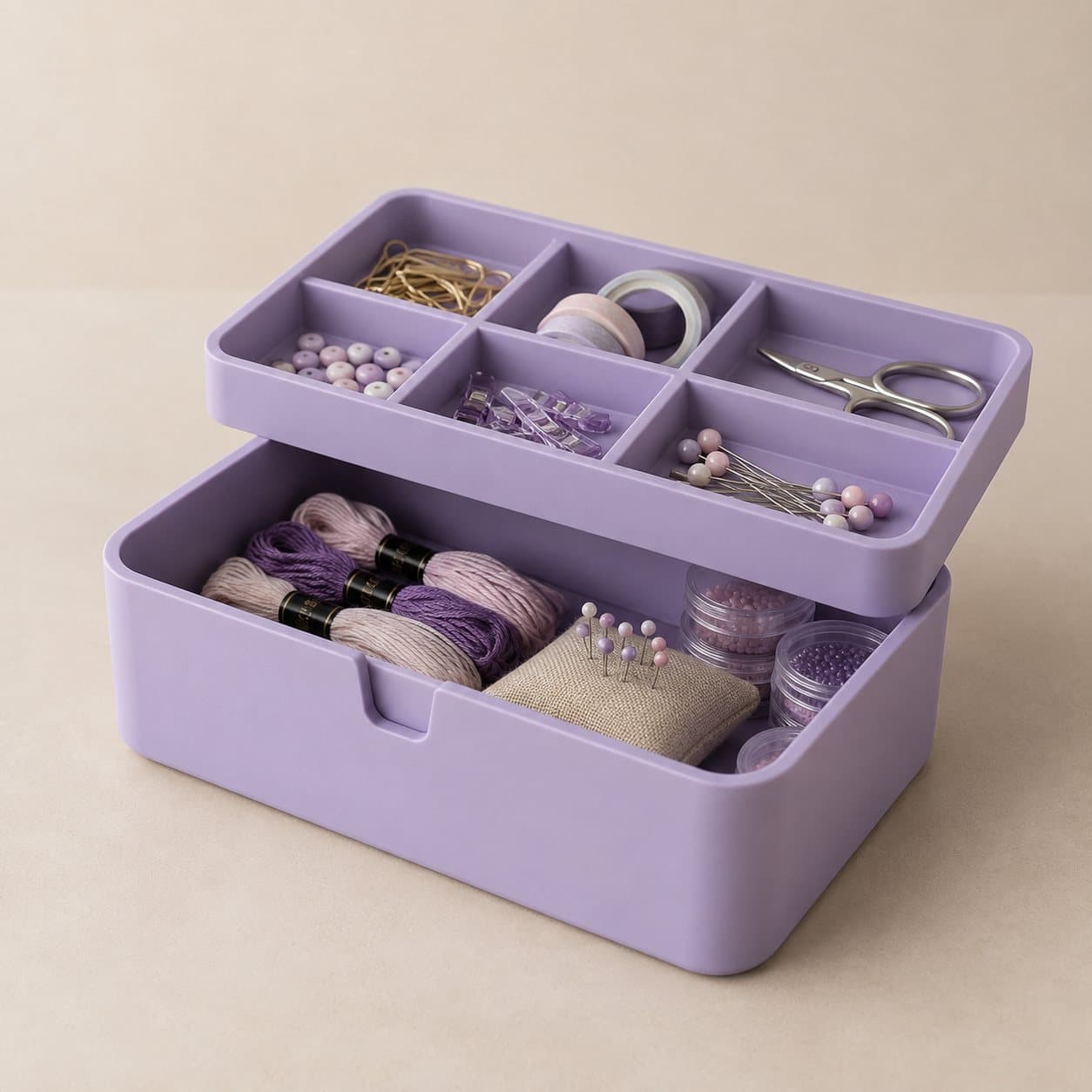 Caja creativa de escritorio